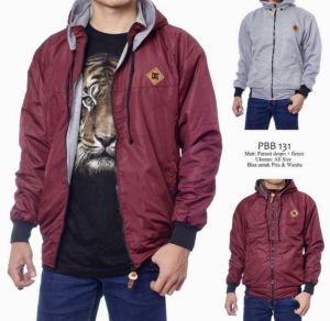 MURAH !!! Jaket bolak balik cowo/cewe 2in1 - DC -
