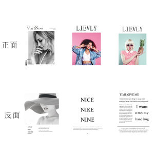 Photography English Magazine Food Shooting Background Fabric Ins Style Decoration for Shooting Card Photo Props Decoration Ornament