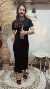 Rera - dress span slim fit/dress rayon premium