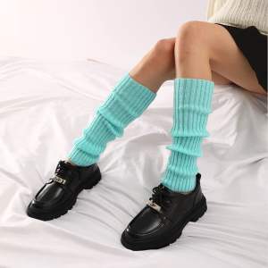 FeelMe KK-027 Kaos kaki leg warmer POLOS lolita gothic penghangat kaki cosplay polos Putih ready