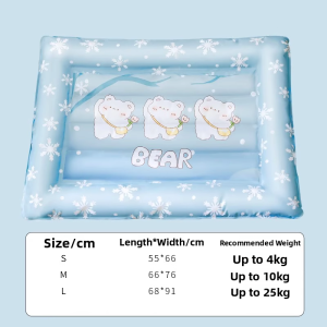 MONLEYTA | Pet Cooling Mat Dog And Cat Use Summer Cool Mat Anti Chew Durable Pet Bed For Dogs And Cats To Keep Them Cool During Hot Weather