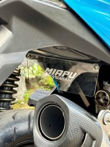 Mudflap atas beat karbu & scoopy karbu bening transparan tebal 3 mm