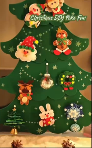[𝐒𝐆 𝐒𝐞𝐥𝐥𝐞𝐫] BabySPA Christmas Handcraft DIY Art Set for Kids Holiday Fun
