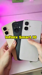 Infinix Smart 10 4/128GB 4/64GB 6.67" 120Hz 300% Volume Dual Speakers Garansi Resmi Infinix 1 Tahun
