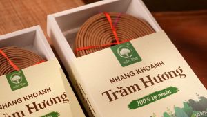 Nhang Khoanh Trầm Hương 24 Giờ Cao Cấp - Mộc Lâm - 10 Khoanh - Nhang Vòng Trầm Hương Tự Nhiên