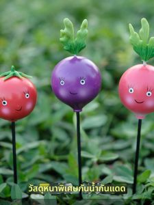 American Style Outdoor Plastic Flower and Fruit Decorative Spikes