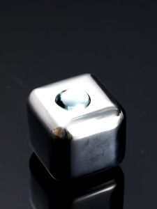 Es Batu Stainless Ice Cube Stainless ReusableFood Grade Es Batu Stainless Steel ice cube cubes reusable pakai ulang Anti Lumer Food Grade