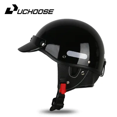Vintage Helmet Motorcycle Helmet ​Cruiser half helmet Men Women Adult Child All seasons summertime Simple and nice