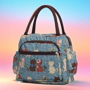 JIFANPAUL | Waterproof Thick Oxford Tote Bag for Meal Boxes