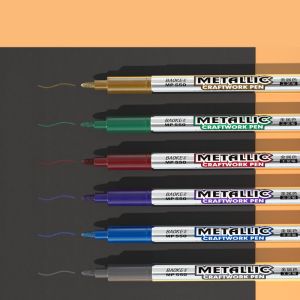 【Free Shipping】Colorful Marker Stationery Office School Supplies Marker Pen DIY Album Journal Scrapbook Card Drawing