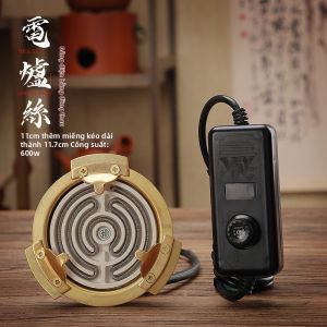 MIANXIAOCHENG | Lò Nướng Than Hoa Điện Tử Điều Chỉnh Nhiệt Độ 600W