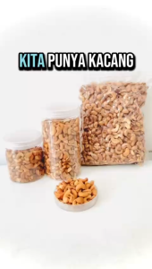 KACANG MEDE MATANG 500gr Panggang Tawar Cashew Nut Mete Roasted Mente Original Natural Oven Plain
