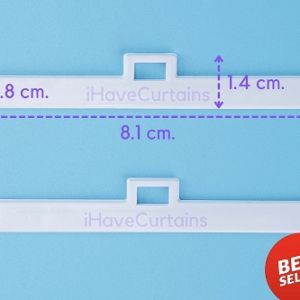 พลาสติกแขวนใบม่านปรับแสง อุปกรณ์ม่านปรับแสง