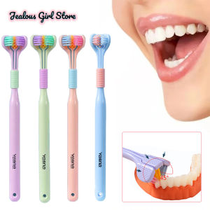 Three Sided Soft Hair Tooth Toothbrush Ultra Fine Soft Bristle Adult Toothbrush Safety Teeth Brush Oral Cleaner