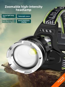 LVZI | Powerful Zoomable LED Headlamp for Fishing and Outdoor Activities P100