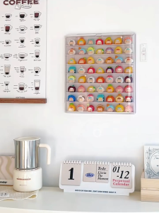 กล่องใส่โมเดล ชั้นโชว์โมเดล ตู้โชว์ตุ๊กตา แบบติดผนัง แน่นและไม่หลุด ทนฝุ่นและน้ำ ความจุขนาดใหญ่ เก็บรวบรวมโมเดล