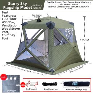 winpolar | Warm Insulated Fishing Tent