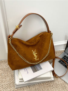 Autumn Winter New Style Single Shoulder Bag Casual Fashion Handbag Chain Underarm High-End Feeling Versatile Ladies Bag