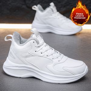Men Waterproof Insulated Winter Running Shoes