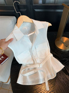 LTST | Retro Polo Collar Sleeveless Shirt
