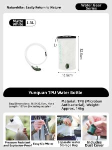 NatureHike | Outdoor Portable Folding Water Bladder Transparent TPU