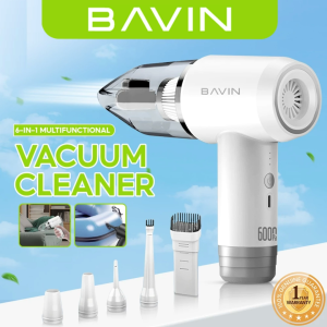 BAVIN VC01 6 in 1 Handheld Wireless  Portable Vacuum Cleaner 6000Pa Suction Rechargeable Wet & Dry for Car & Home