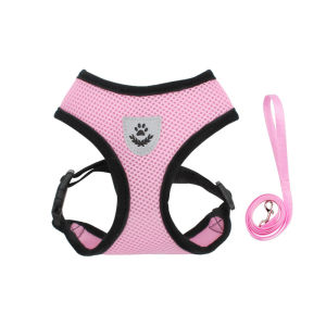 Escape-Proof Cat Harness Leash Set Adjustable Reflective Kitten Vest Chest Strap For Small Cats Dogs Outdoor Pet Pug Accessories