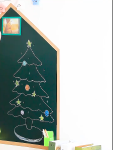 Magnetic Kids Drawing Board Reusable Whiteboard Blackboard Wall Sticker with Markers Mess Free Graffiti Writing Board for Childrens Room Playroom