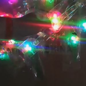 Christmas Wrist Watch Cartoon Baby Bracelet with Lights Flash Toys Cute Flash Watch