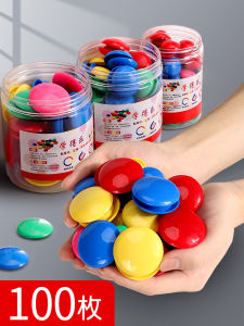 Móc Từ Tính Màu Sắc Hình Tròn Mạnh Mẽ Dùng Để Gắn Vào Bảng Đen Và Bảng Trắng Phụ Kiện Văn Phòng Phẩm Giáo Dục Móc Từ Tính Mạnh