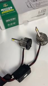 LAMPU UTAMA MOBIL 2 PCS RAYTON T93P H11 H4 H H7 KIPAS RTD LED 40 WATT 19 36V SUPER CAR