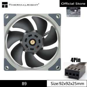 Thermalright TL-B9 92mm chassis fan 2500 speed 4pin PWM S-FDB V2 bearing three-dimensional motion balancing fan