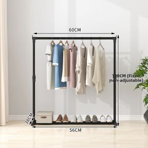 Simple Collapsible Clothes Drying Rack