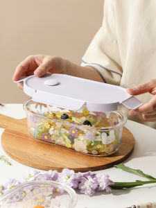 LOTUS BLUE | Microwaveable Portable Lunch Box