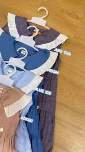 Little Esquina Dress anak perempuan lengan pendek LE 2140