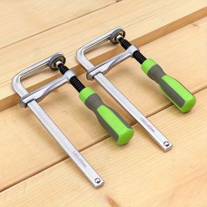 1/2 pcs Clutch Type Rod Clamp F Fixture with Adjustable Design and Ergonomic Handles for Woodworking - Used for Rod Clamping