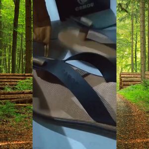 Camou Sandal Jepit Pria Polos Branded Empuk Anti Slip Air Camau Camaou Comau Keenan Carbon