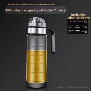 BANSU | Glass Non-Stick Automatic Open and Close Kitchen Oil Dispenser