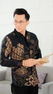 Menstyle Batik - Kemeja Batik Pria slimfit Saddam Slimfit