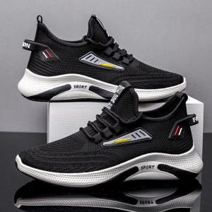 Techdoo Sepatu Sneakers Tali Pria Olahraga Casual Sepatu MR125