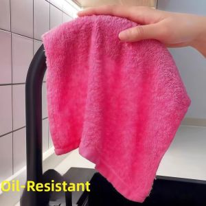 Oil-Resistant Thickened Wood Fiber Dishcloth