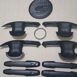 Paket Handle Outer Pintu Tank Cover Mobil Daihatsu Ayla 2023 Hitam