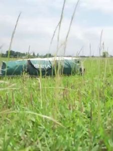 JMS 2/4/6Person Camping Tent Sunscreen Waterproof Tent Double Layer Outdoor Foldable Automatic Family Tent