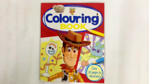Disney Pixar Toy Story 4 Simply Colouring Book for Kids with over 30 scenes to decorate