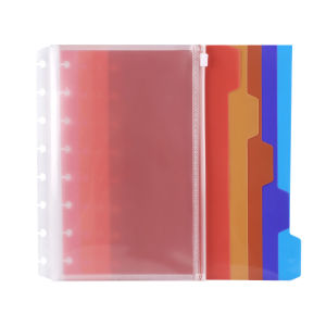 A5 Discbound Refill Paper 120 Sheets Notebook Refill Quick-Release Lined Notebook Inserts and Binder Dividers for Planner Book