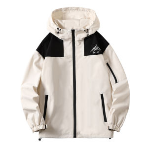 ARC Spring and Autumn Outdoor Sports Storm Jacket Men and Women Couples Waterproof Windbreaker Mountaineering Jacket Jacket