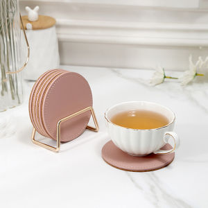 10cm Waterproof Non-slip Heat-Resistant Mat Round Cup Tea Coaster table Placemat Pot Bowl Holder Home Kitchen Accessory