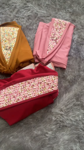 Baru Hijab Abika esc Citra AB 192 Escudo Citra Kerudung Instan Two Tone Stella premium