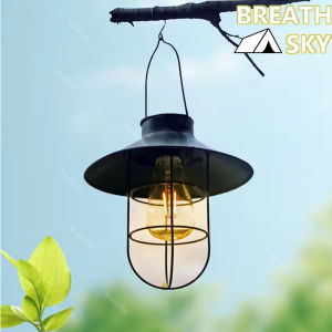 Solar Lamp with LED Bulb Replacement Solar Light IP44 Waterproof Atmosphere Decorate Light Outdoor Camping Picnic Bulb