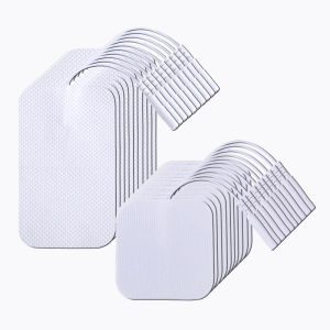 Gói Số Lượng Lớn Miếng Dán Điện Cực TENS Cho Máy Massage Kích Thích Cơ EMS - 10/20/50/100 Miếng Dán Điện Cực Gel Silicon Dùng Một Lần Màu Trắng 5x5cm/5x9cm
